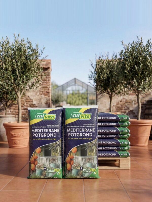 Mediterrane Blumenerde – 40 Liter