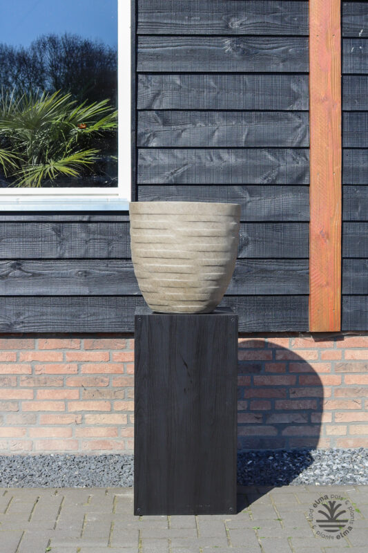 Elche Collection Design-Pflanzkübel New Egg | Fiberstone