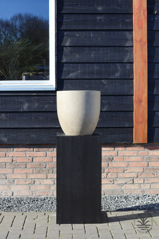 Barcelona Collection Design Pflanzkübel Egg | Fiberstone